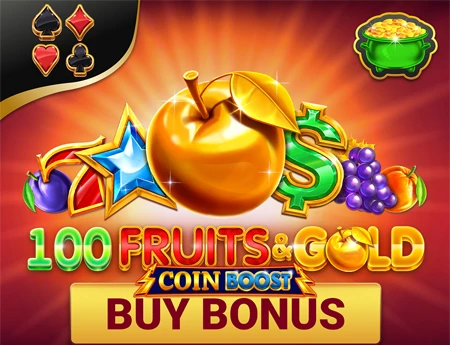 100 Fruits & Gold Coin Boost