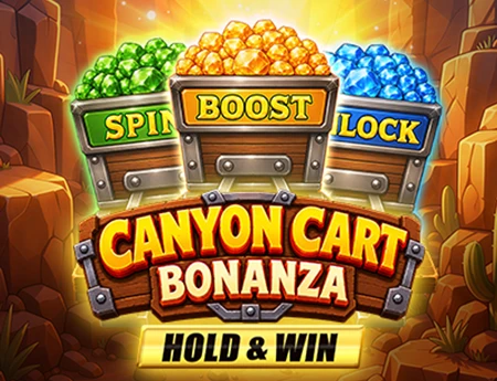 Canyon Cart Bonanza: Hold & Win