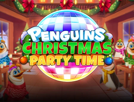 Penguins Christmas Party Time